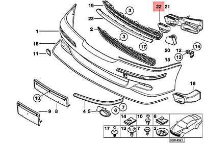 51117891931 SS FAR YAN KAPAI E39 M SOL ORJNAL BMW