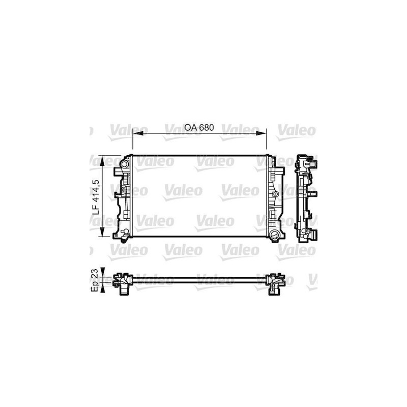 RADYATR CRAFTER 734927 VALEO 2E0121253B