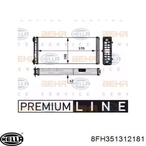 KALORFER RADYATR DAF 8FH 351 312 181 8FH351312181-9200677 BEHR DAF-1331272